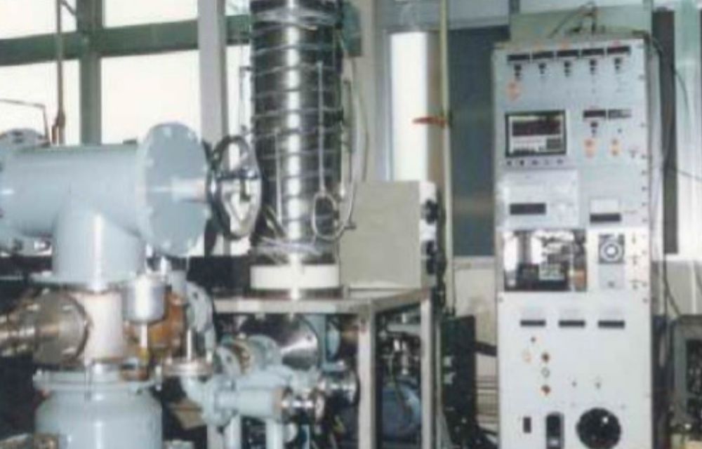 Early deposition equipment fabricated in-house for photoreceptor drums