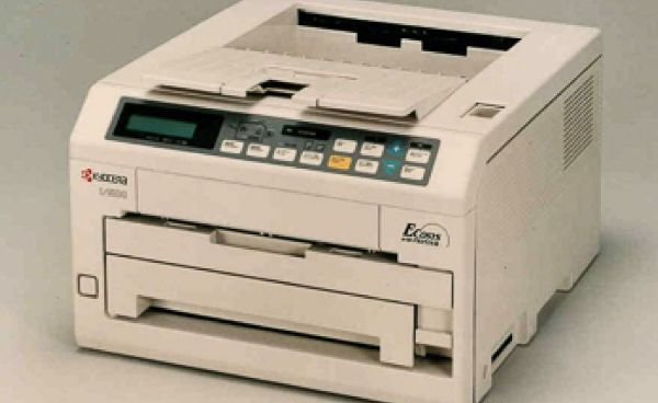 The ECOSYS LS-1500 printer, equipped with an amorphous silicon a-Si photoreceptor drum
