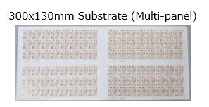 300x130mm Substrate (Multi-panel)