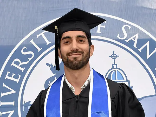 Eric's graduation photo